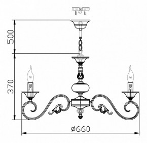 Подвесная люстра Maytoni Perla ARM337-07-R в Невьянске - nevyansk.mebel24.online | фото 6