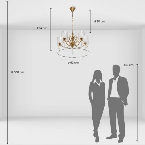 Подвесная люстра MW-Light Эллегия 8 303012505 в Невьянске - nevyansk.mebel24.online | фото 7