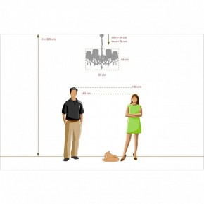 Подвесная люстра MW-Light Эллегия 8 303012708 в Невьянске - nevyansk.mebel24.online | фото 11