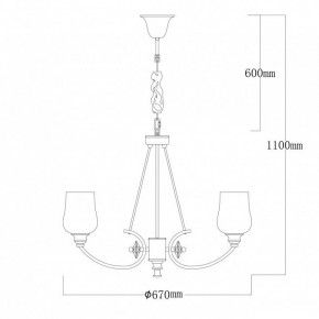 Подвесная люстра MW-Light Палермо 27 386017706 в Невьянске - nevyansk.mebel24.online | фото 9