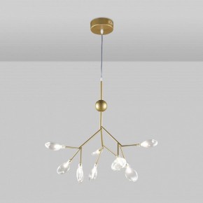 Подвесная люстра Natali Kovaltseva GRACE ll GRACE 75554/9С GOLD SATIN в Невьянске - nevyansk.mebel24.online | фото 3