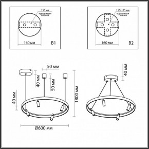 Подвесная люстра Odeon Light Fonda 4317/58L в Невьянске - nevyansk.mebel24.online | фото 6