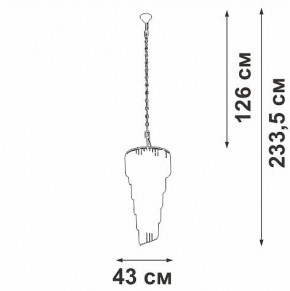 Подвесная люстра Vitaluce V5311 V5311-0/13 в Невьянске - nevyansk.mebel24.online | фото 2