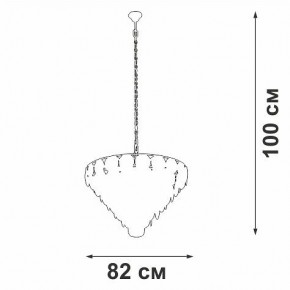 Подвесная люстра Vitaluce V58340 V58340-8/25 в Невьянске - nevyansk.mebel24.online | фото 3