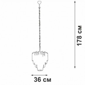 Подвесная люстра Vitaluce V58470 V58470-8/5 в Невьянске - nevyansk.mebel24.online | фото 4