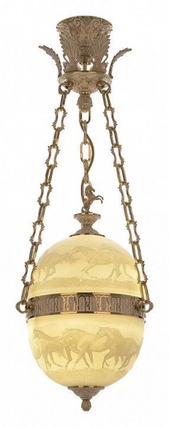 Подвесной светильник Bohemia Ivele Crystal 7100 71000P/25 GW Horse Y8 FH1S в Невьянске - nevyansk.mebel24.online | фото 2