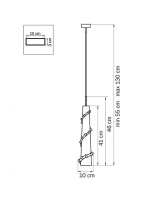 Подвесной светильник Lightstar Petalo 804310 в Невьянске - nevyansk.mebel24.online | фото 4