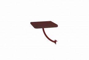 Полка прикроватная квадратная (МилСон) в Невьянске - nevyansk.mebel24.online | фото 8