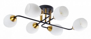 Потолочная люстра Arte Lamp Andrea A8141PL-6BK в Невьянске - nevyansk.mebel24.online | фото