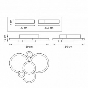 Потолочная люстра Lightstar Breve 749081 в Невьянске - nevyansk.mebel24.online | фото 3