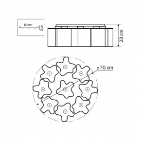 Потолочная люстра Lightstar Nubi 802090 в Невьянске - nevyansk.mebel24.online | фото 5