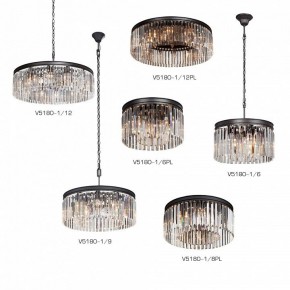 Потолочная люстра Vitaluce V5180 V5180-1/8PL в Невьянске - nevyansk.mebel24.online | фото 4