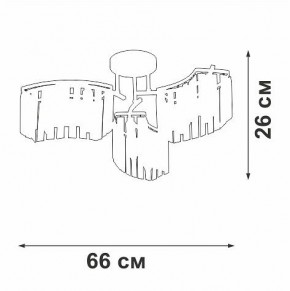 Потолочная люстра Vitaluce V5884 V5884-0/6PL в Невьянске - nevyansk.mebel24.online | фото 3