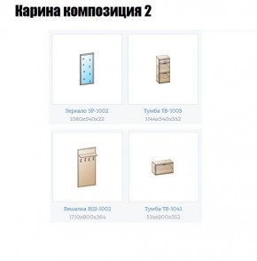 Прихожая Карина (модульная) в Невьянске - nevyansk.mebel24.online | фото 6
