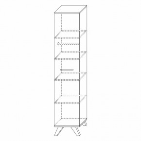 Шкаф 400 Вега Скандинавия в Невьянске - nevyansk.mebel24.online | фото 4