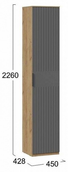 Шкаф для белья Хилтон Исп. 2 в Невьянске - nevyansk.mebel24.online | фото 5
