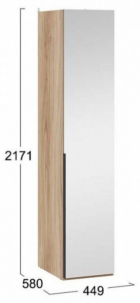 Шкаф для белья Порто СМ-393.07.002 в Невьянске - nevyansk.mebel24.online | фото 4