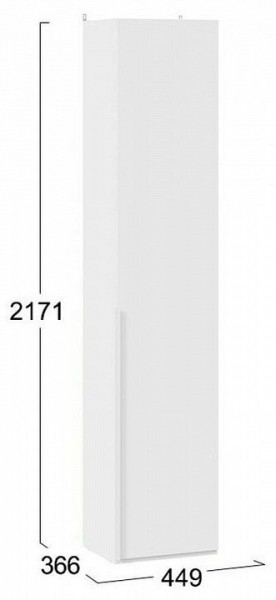 Шкаф для белья Порто СМ-393.07.211 в Невьянске - nevyansk.mebel24.online | фото 12