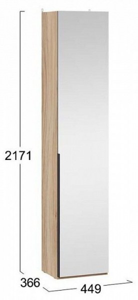 Шкаф для белья Порто СМ-393.07.212 в Невьянске - nevyansk.mebel24.online | фото 4
