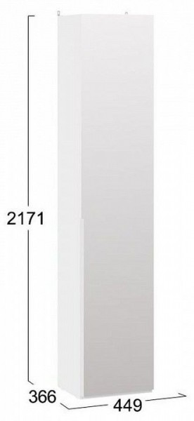 Шкаф для белья Порто СМ-393.07.212 в Невьянске - nevyansk.mebel24.online | фото 4