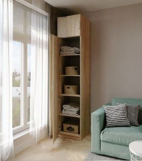 Шкаф для белья Село в Невьянске - nevyansk.mebel24.online | фото 2