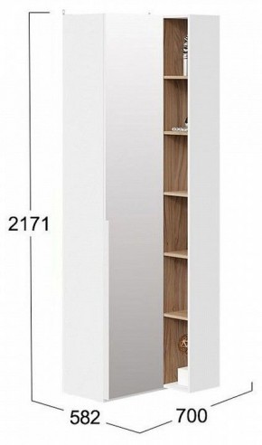 Шкаф комбинированный Порто СМ-393.21.025 в Невьянске - nevyansk.mebel24.online | фото 2
