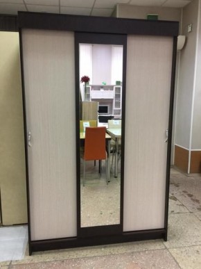 Шкаф-купе Басса ШКК 551 шимо шимо светлый/темный в Невьянске - nevyansk.mebel24.online | фото 1