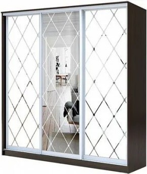 Шкаф-купе ХИТ 23-4-20-666 РОМБ БОЛЬШОЙ МАТОВЫЙ в Невьянске - nevyansk.mebel24.online | фото