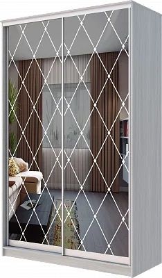 Шкаф-купе ХИТ 24-12-66 РОМБ БОЛЬШОЙ в Невьянске - nevyansk.mebel24.online | фото