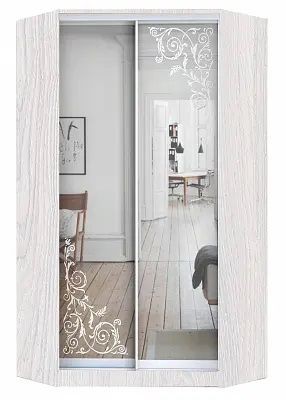 Шкаф-купе ХИТ-У-L-24-64-66 ОРНАМЕНТ в Невьянске - nevyansk.mebel24.online | фото