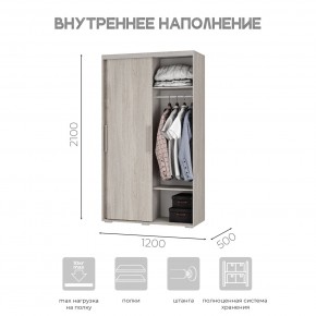 Шкаф-купе ШКК-11 (ясень белый) в Невьянске - nevyansk.mebel24.online | фото 6