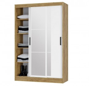 Шкаф-купе Тайм ШКК-03 (крафт/белый) в Невьянске - nevyansk.mebel24.online | фото 3