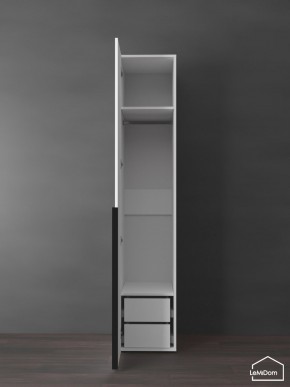 Шкаф Linnea MHR-1-3 2050х400х510 (Белый-М 11.1.2) в Невьянске - nevyansk.mebel24.online | фото 6