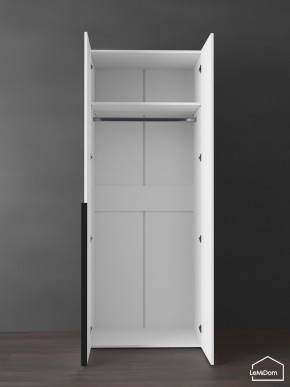 Шкаф Linnea MHR-2 2050х800х510 (Белый-М 11.1.2) в Невьянске - nevyansk.mebel24.online | фото 4