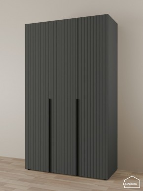 Шкаф Linnea MHR-3-1 2050х1200х510 (Графит-М 11.1.25) в Невьянске - nevyansk.mebel24.online | фото