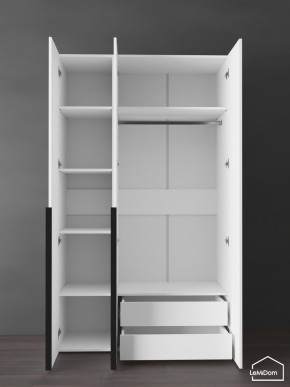 Шкаф Linnea MHR-3-2 2050х1200х510 (Белый-М 11.1.2) в Невьянске - nevyansk.mebel24.online | фото 6