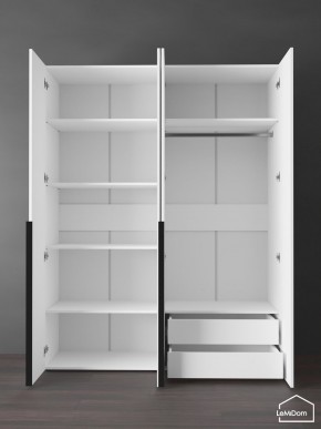 Шкаф Linnea MHR-4-2 2050х1600х510 (Белый-М 11.1.2) в Невьянске - nevyansk.mebel24.online | фото 5