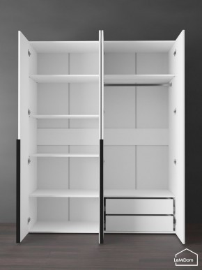 Шкаф Linnea MHR-4-2 2050х1600х510 (Белый-М 11.1.2) в Невьянске - nevyansk.mebel24.online | фото 6