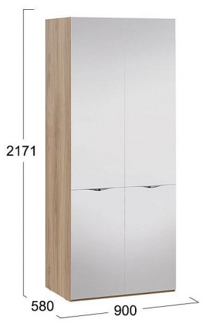 Шкаф платяной Глосс СМ-319.07.212 в Невьянске - nevyansk.mebel24.online | фото 3