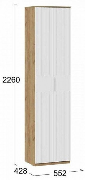 Шкаф платяной Хилтон Исп. 2 в Невьянске - nevyansk.mebel24.online | фото 7
