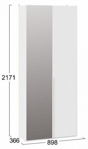Шкаф платяной Порто СМ-393.07.225 в Невьянске - nevyansk.mebel24.online | фото 4