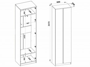 Шкаф платяной ШО-4 в Невьянске - nevyansk.mebel24.online | фото 8