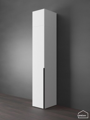 Шкаф с антресолью Linnea MHR-1A-3 2450х400х510 (Белый-М 11.1.2) в Невьянске - nevyansk.mebel24.online | фото 1