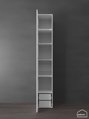 Шкаф с антресолью Linnea MHR-1POA-4 2450х400х510 (Белый-М 11.1.2) в Невьянске - nevyansk.mebel24.online | фото 6