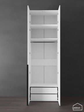 Шкаф с антресолью Linnea MHR-2A-3 2450х800х510 (Белый-М 11.1.2) в Невьянске - nevyansk.mebel24.online | фото 6