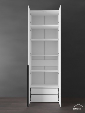 Шкаф с антресолью Linnea MHR-2A-4 2450х800х510 (Белый-М 11.1.1) в Невьянске - nevyansk.mebel24.online | фото 6
