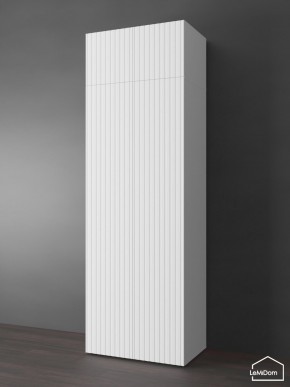 Шкаф с антресолью Linnea MHR-2POA-2 2450х800х510 (Белый-М 11.1.2) в Невьянске - nevyansk.mebel24.online | фото 1