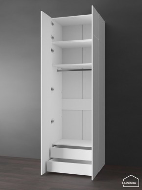 Шкаф с антресолью Linnea MHR-2POA-3 2450х800х510 (Белый-М 11.1.1) в Невьянске - nevyansk.mebel24.online | фото 6