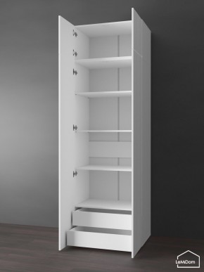 Шкаф с антресолью Linnea MHR-2POA-4 2450х800х510 (Белый-М 11.1.2) в Невьянске - nevyansk.mebel24.online | фото 5
