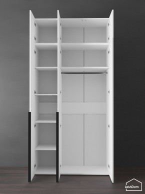 Шкаф с антресолью Linnea MHR-3A-1 2450х1200х510 (Белый-М 11.1.2) в Невьянске - nevyansk.mebel24.online | фото 5